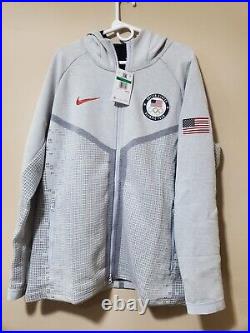 NEW Nike Windrunner Tech Pack USA Olympic Team Full-Zip Hoodie CT2798-043 SZ XL