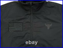 NEW Under Armour Project Rock x Freedom Veteran's Day Men's LARGE Bomber Jacket