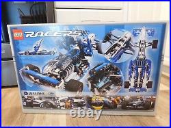 NEW in OPEN BOX! LEGO Racers Williams F1 Team Racer Set 8461 from 2002