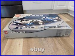 NEW in OPEN BOX! LEGO Racers Williams F1 Team Racer Set 8461 from 2002