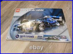 NEW in OPEN BOX! LEGO Racers Williams F1 Team Racer Set 8461 from 2002