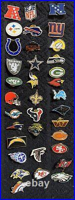 NFL Team Logo Lapel Tie Hat Pin pick your team all 32 team available or Full set