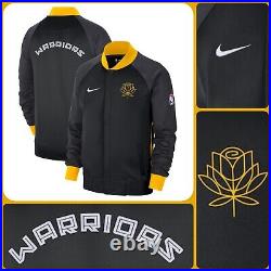 NIKE GOLDEN STATE WARRIORS CITY SHOWTIME Team Issued WARM UP JACKET DN5535 XL