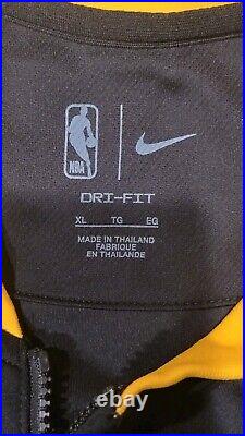 NIKE GOLDEN STATE WARRIORS CITY SHOWTIME Team Issued WARM UP JACKET DN5535 XL