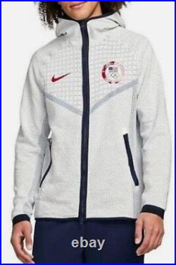 NIKE TEAM USA OLYMPIC GAMES TECH PACK FULL-ZIP SIZE M NEW WithTAGS (DJ5248-121)