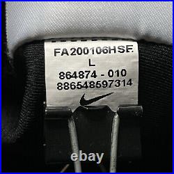 NWOT Nike NBA Team Player Issue Full Zip Jacket 864874-010 Logo Patch Large Men
