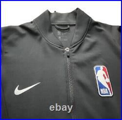 NWOT Nike NBA Team Player Issue Full Zip Jacket Logo Patch Large Men 864874-010