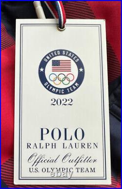 NWT $1798 Polo Ralph Lauren 2022 OLYMPIC USA TEAM Women's PUFFER JACKET Sz XXS