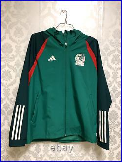 NWT ADIDAS Mexico National Team 2022 All Weather Jacket Mens HF1379