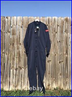 NWT Men's Nike FFF France National Team Full Zip Jumpsuit Blue CI8337-475 Sz XL