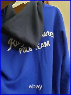 NWT Mens Ralph Lauren Polo Team Hoody Jacket Medium