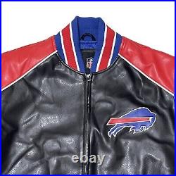 NWT NFL Team Apparel Buffalo Bills Varsity Jacket Full Zipped Men's Size Large