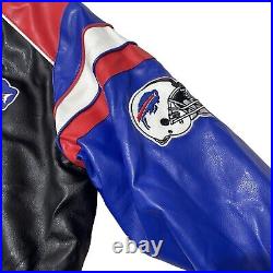 NWT NFL Team Apparel Buffalo Bills Varsity Jacket Full Zipped Men's Size Large