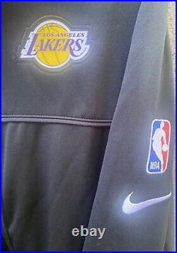 NWT Nike Los Angeles Lakers NBA Authentics Team Issue Full Zip Jacket Mens Sz XL