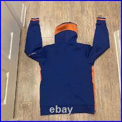 NWT Nike New York Knicks Team Issued Blue Showtime Full-Zip Hoodie Jacket Size M