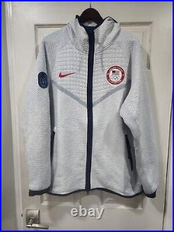 NWT Nike Team USA Olympic Tech Pack Men's Full-Zip Hoodie Jacket Size Medium