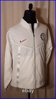 NWT Nike Team Usa Medal Stand Olympic Windrunner Jacket White Mens Size XXL $450