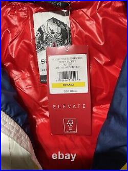 NWT Spyder U. S Ski Team Timeless Hooded Down Jacket Team Patched Men's Size M