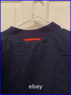 NWT Virginia UVA Cavaliers Football Team Issued Nike Blue Winter Jacket 2XL