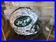 NY JETS TEAM AUTOGRAPHED FULL SIZE FOOTBALL HELMET Parcels Last Year