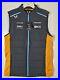 New Castore McLaren F1 Phantom Team Vest Mens Medium Black Full Zip Puffer