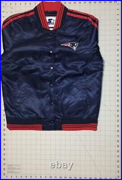 New England Patriots NFL Starter Jacket Full-Snap Women's Size M Medium New NWT