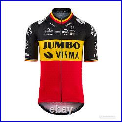 New JUMBO-VISMA Pro Team Cycling Jersey by AGU BELGIAN CHAMPION