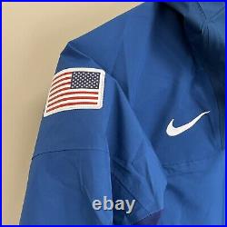 New Nike ACG USA Paralympic Team Jacket Blue Goretex Small (DD8849-492)
