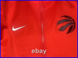 New Nike NBA Authentics Toronto Raptors Showtime Team Issue Jacket Men's Size M