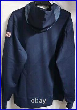 New Nike Team USA Therma Flex Showtime Full-Zip Men's Hoodie Size M (CD4880 451)