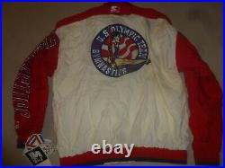 New Nwt Vintage Us Olympics Team Jacket Size M Full Zip Starter Gymnastics Rare