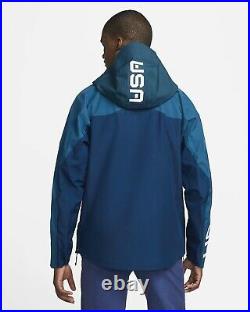 New Team USA Nike Medal Stand Jacket Full ZIp ACG Storm-FIT Men's Fast Ship
