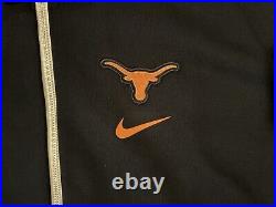 New XL Nike Texas Longhorns Standard Issue Team Fleece Zip Hoodie DZ9168-010 Men