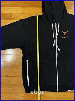 New XL Nike Texas Longhorns Standard Issue Team Fleece Zip Hoodie DZ9168-010 Men