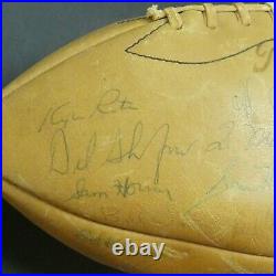 New York Giants 1962 Team Signed Football with Full JSA Letter