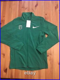 New men's S/small niKe oregon track club elite pro team issue full zip/FZ jacket