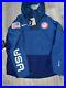 Nike Blue Team USA Medal Stand Full-Zip Hoodie Jacket DD8845-492 Sz Large