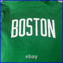 Nike Boston Celtics Team Issue Performance Full-Zip Hoodie NBA 75th Mens Size L