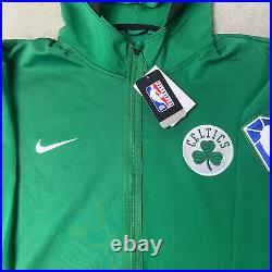 Nike Boston Celtics Team Issue Performance Full-Zip Hoodie NBA 75th Size XXL Men