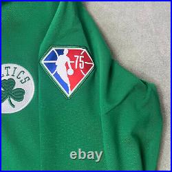 Nike Boston Celtics Team Issue Performance Full-Zip Hoodie NBA 75th Size XXL Men