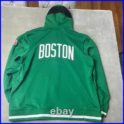 Nike Boston Celtics Team Issue Performance Full-Zip Hoodie NBA 75th Size XXL Men