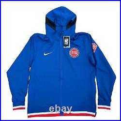 Nike Detroit Pistons Team Issued Flex Warm Up Jacket PE, Size XL NWT DA7929-495