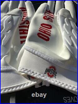 Nike Football Superbad 6.0 Ohio State Buckeyes PE 2XL Team Issued Gloves XXL
