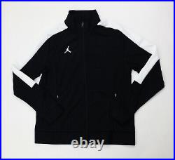 Nike Jordan Team Full Zip Warm Up Basketball Jacket Men's Large Black CN5342
