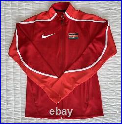 Nike Men's Kenya Podium Running Track & Field Olympics Team Jacket/Sz Medium/Red