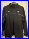 Nike Mens 3XL Michigan State Spartans Football Team Black Full-Zip Warmup Jacket