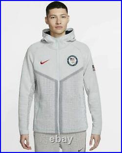 Nike Mens Sportswear Windrunner USA Olympic Team Tech Pack Hoodie L CT2798-043