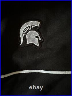 Nike Mens XL-TALL Michigan State Spartans Team Issued Full-Zip Warmup Jacket NEW