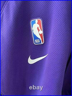 Nike NBA Lakers Team Player Issued Therma Flex Showtime Full-Zip Hoodie Sz XLT
