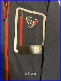 Nike NFL Houston Texans On Field Full Zip Jacket TEAM EXCLUSIVE Size-M